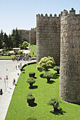 Walls. Ávila. Spain