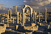 Ruins of the ancient city of Sabratha. Libya