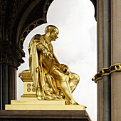Prince Albert Memorial by Sir George Gilbert Scott. Kensington Gardens, London. England