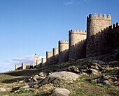 City walls, Ávila. Castilla-León, Spain