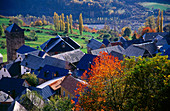 Gistaín, autumn colors. Huesca province. Spain