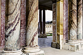 Grand Trianon built 17th century by Jules Hardouin-Mansart, Versailles palace. Paris region, France