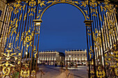 Place Stanislas (former Place Royale) built by Stanislas Leszczynski, king of Poland and last duke of Lorraine in the 18th c.Classed part of our World Heritage by UNESCO. City of Nancy, Lorraine, France
