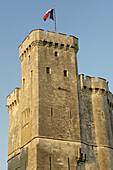 Saint-Nicolas and De la Chaîne Towers. La Rochelle. France