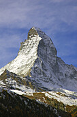 Matterhorn above Zermatt Switzerland