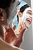 ression, Facial expressions, Facial mask, Facial masks, Generation X, Human, Hygiene, Indoor, Indoors