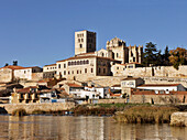 Cathedral and Episcopal Palace. Zamora. Spain.