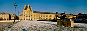 Tuileries Gardens in winter. Paris. France