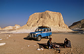 White Desert in Lybian Desert. Egypt