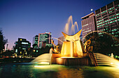 Victoria Square Fountain. Adelaide. Australia