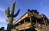 Apache Junction, a goldfield gosh town in Arizona, USA