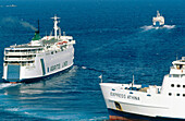 Ferry boat. Greece.