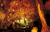 Loltun caves. Yucatán. Mexico.
