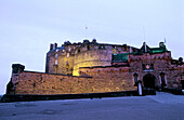 Castle. Edinburgh. Scotland. UK.