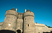 Guerande, view of the ramparts. Côte d Amour. Brittany, France