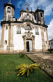 Nossa Senhora do Carmo Baroque church, Ouro Prêto. Minas Gerais, Brazil
