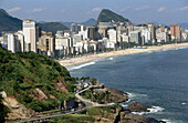 Leblon and Ipanema beach, Rio de Janeiro. Brazil