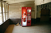 Coke Machine in Boys and Girls YMCA Camp in Tennessee. USA.
