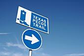 History trail in west Texas, The Texas Pecos Trail