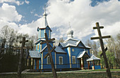 Orthodox church. Koterka villiage. Eastern Poland