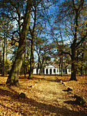 Sucha Podlaska, manor house of the polish gentry from the XVIII century. Podlasie region. Eastern Poland.