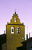 Bell gable of church. Talayuelas. Cuenca province, Spain