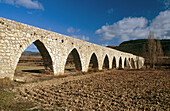 Alpuente Roman aqueduct. Los Serranos. Valencia. Spain.