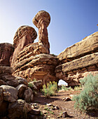 Sandstone monuments. Canyonlands National Park. Utah, USA