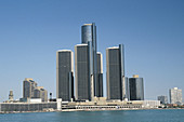 Detroit skyline, Michigan. USA