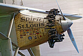 Washington D.C., Smithsonian Air and Space Museum, Charles Lindbergh airplane, Spirit of St. Louis