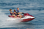 Water Sports Recreational Action on the St Clair River Michigan