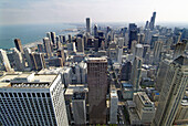 Downtown city of Chicago, Illinois. USA.