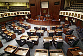 The Senate chamber of the new current State Capitol Building at Tallahassee Florida FL