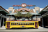 Ybor City is a popular tourist Cuban American part of Tampa, Florida. USA.