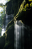 The Schleier falls in the gorge of the Ammer River, Bavaria, Germany