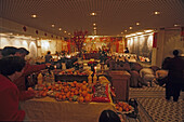 Inside a Buddhist Temple in Paris, France