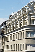 Stadtansicht, Pariser Dächer, Paris, Frankreich