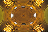 Kuppel, Institut de France, unter la Coupole treffen sich seit 1805 die Unsterblichen der Nation, fünf Akademien, 6. Arrondissement, Paris, Frankreich