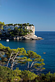 Spain Menorca Cala Galdana viewpoint