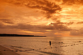 Jamaika Negril beach Sonnenuntergang