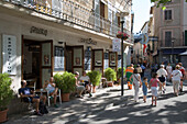Café Soller, Soller, Mallorca, Balearen, Spanien, Europa