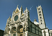 Duomo cathedral. Siena. Tuscany. Italy