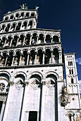 San Michele in Foro church, detail. Lucca. Tuscany. Italy