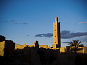 Mosque. Ksar El Oudarhir. Figuig, Morocco