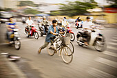 Traffic. Ho Chi Minh City. Vietnam.