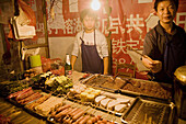 Street stall. Yangshuo. Guangxi. China.