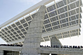 Photovoltaic pergola (3700 m2), Forum 2004. Barcelona. Spain