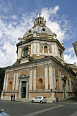 Church of Santa Maria di Loreto. Rome. Italy