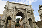 Arch of Septimius Severus. The Forum. Rome. Italy