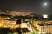 Night view. Funchal. Madeira. Portugal